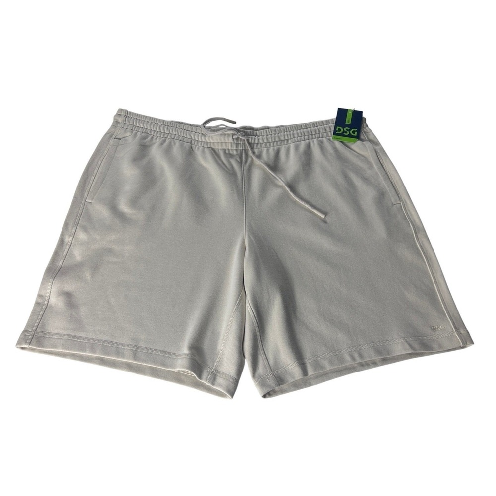 DSG French Terry Shorts Mens 3XL Light Sand DAM13406X Cotton Blend NWT